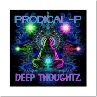 Deep Thoughtz Tee Posters and Art